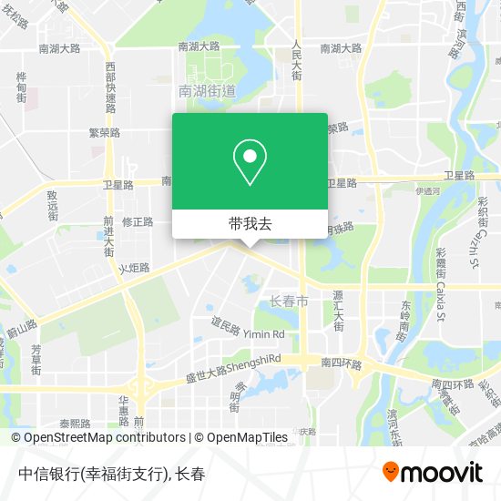 中信银行(幸福街支行)地图