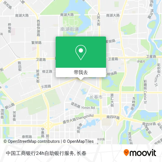 中国工商银行24h自助银行服务地图