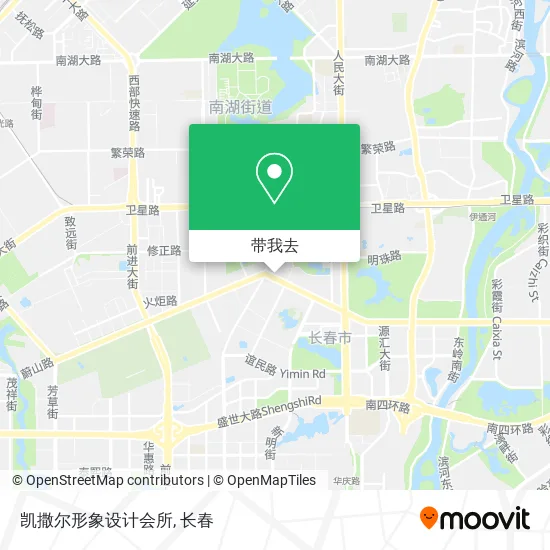 凯撒尔形象设计会所地图