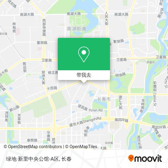 绿地·新里中央公馆-A区地图
