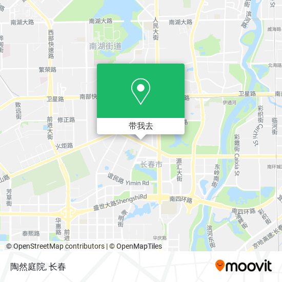 陶然庭院地图