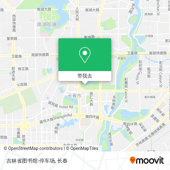吉林省图书馆-停车场地图