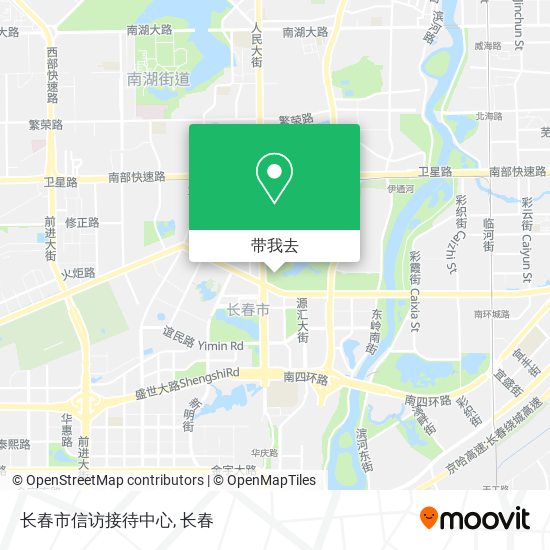 长春市信访接待中心地图