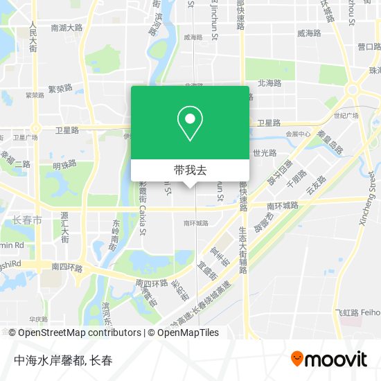 中海水岸馨都地图