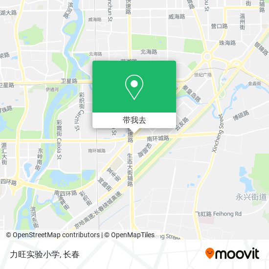 力旺实验小学地图