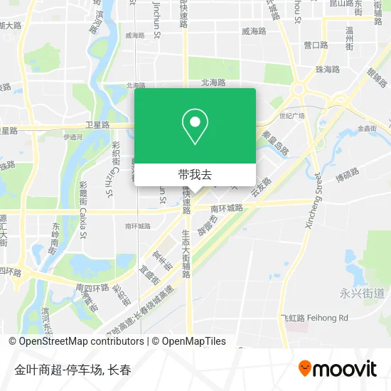 金叶商超-停车场地图