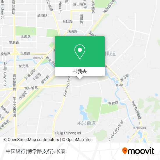 中国银行(博学路支行)地图