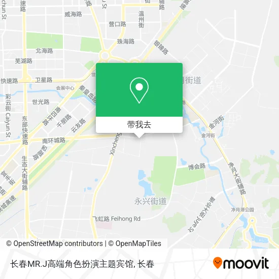 长春MR.J高端角色扮演主题宾馆地图