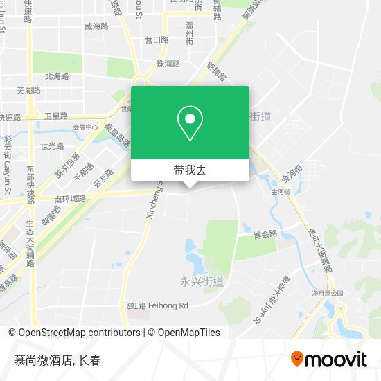 慕尚微酒店地图