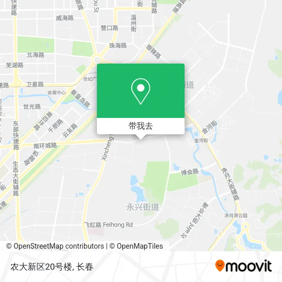 农大新区20号楼地图