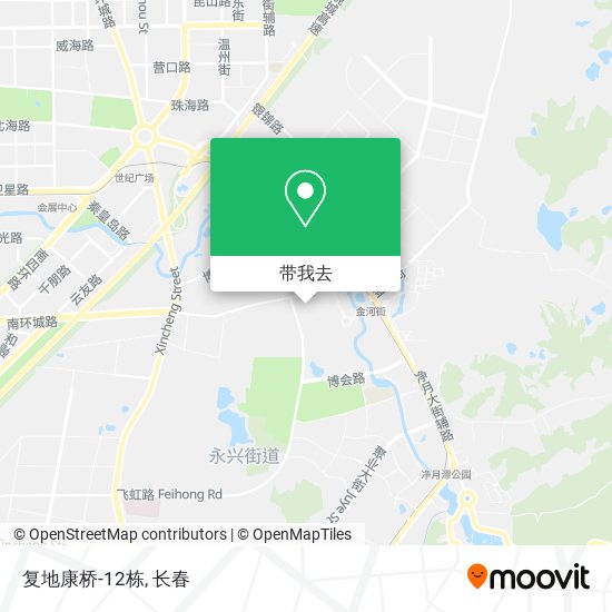 复地康桥-12栋地图