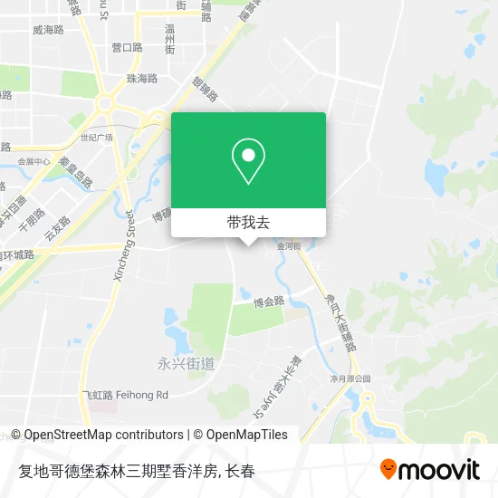 复地哥德堡森林三期墅香洋房地图