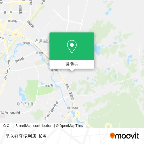 昆仑好客便利店地图