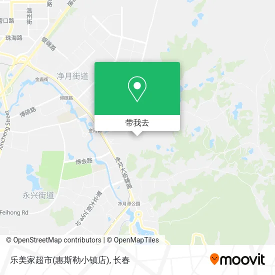 乐美家超市(惠斯勒小镇店)地图