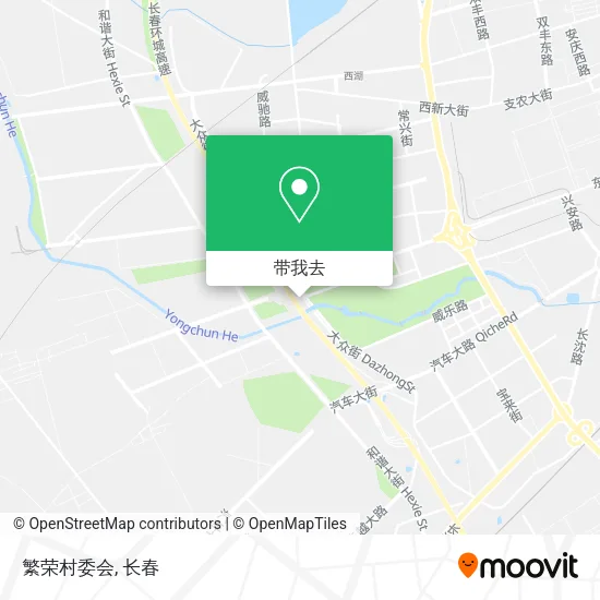 繁荣村委会地图