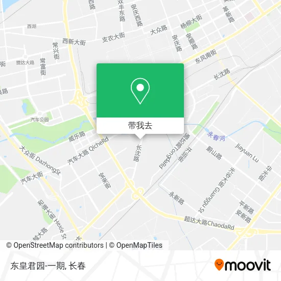 东皇君园-一期地图