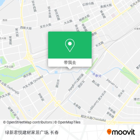 绿新君悦建材家居广场地图