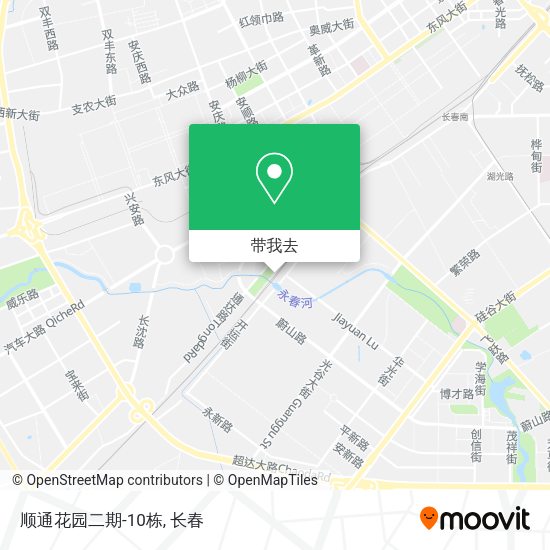 顺通花园二期-10栋地图
