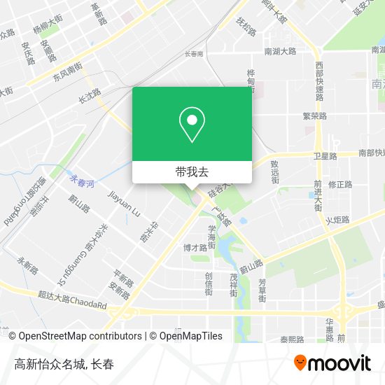 高新怡众名城地图