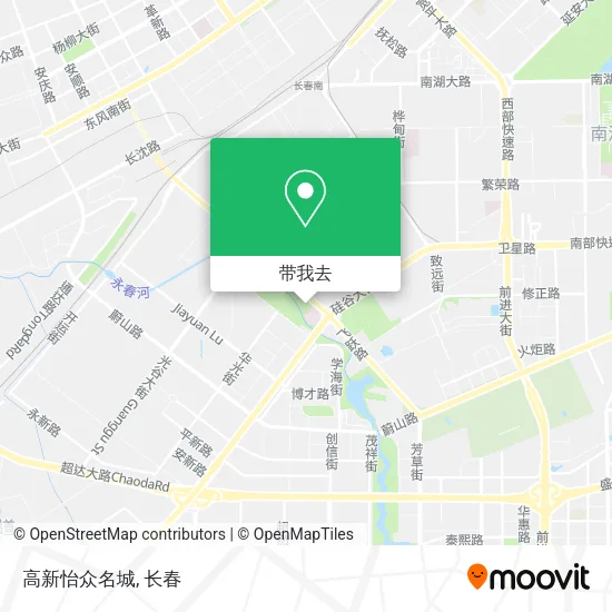 高新怡众名城地图