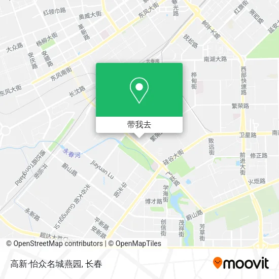 高新·怡众名城燕园地图