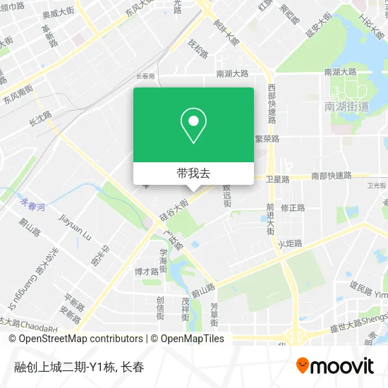 融创上城二期-Y1栋地图