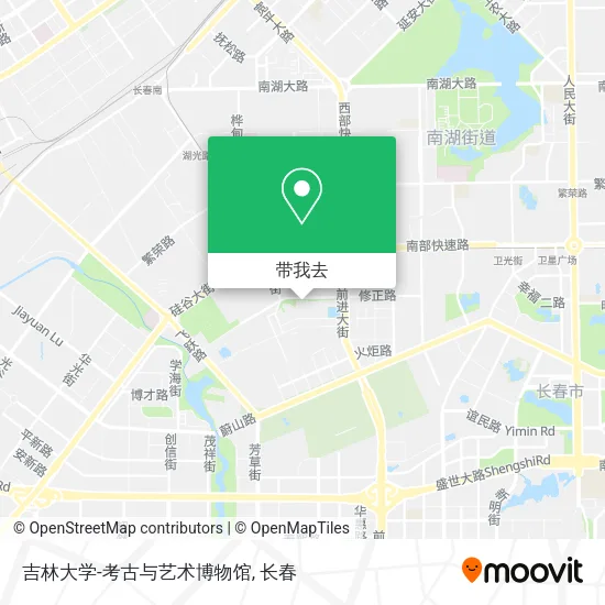 吉林大学-考古与艺术博物馆地图