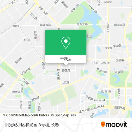 阳光城小区和光园-3号楼地图