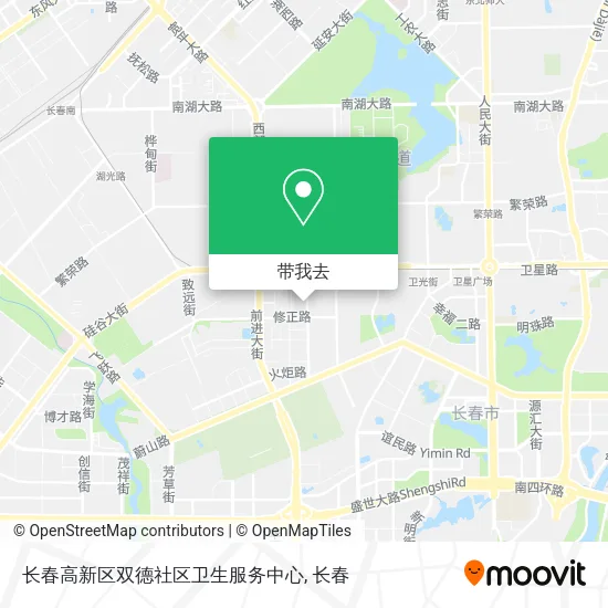 长春高新区双德社区卫生服务中心地图