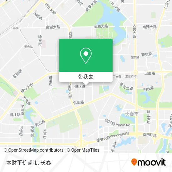 本财平价超市地图