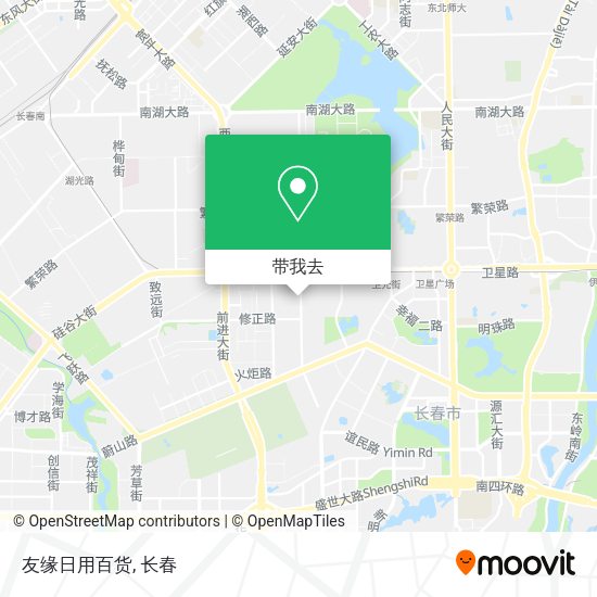 友缘日用百货地图