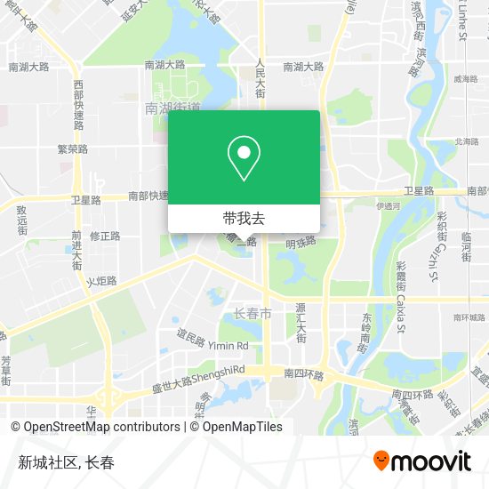 新城社区地图