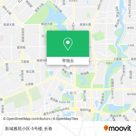 新城雅苑小区-5号楼地图