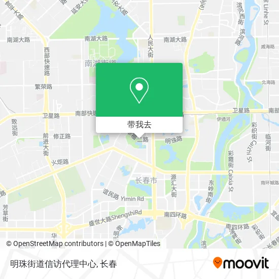 明珠街道信访代理中心地图