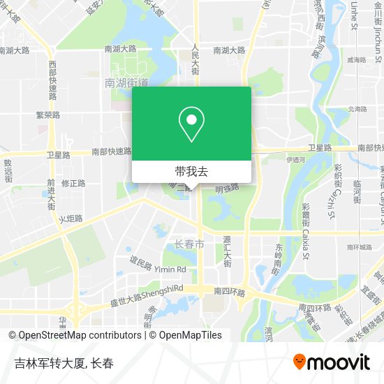 吉林军转大厦地图