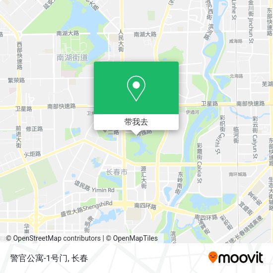警官公寓-1号门地图