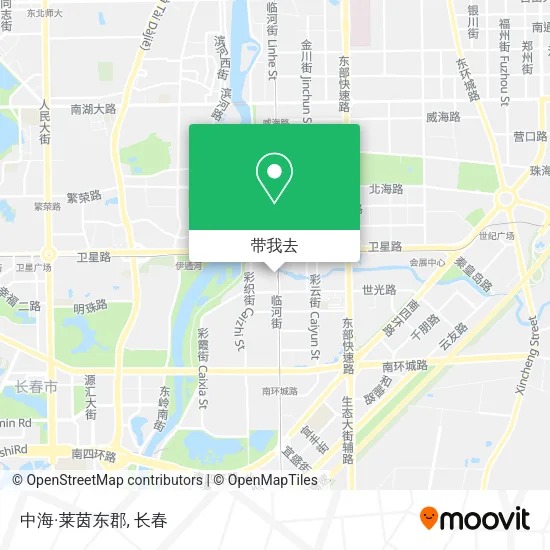 中海·莱茵东郡地图