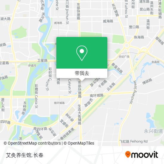 艾灸养生馆地图