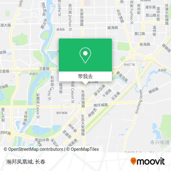 瀚邦凤凰城地图