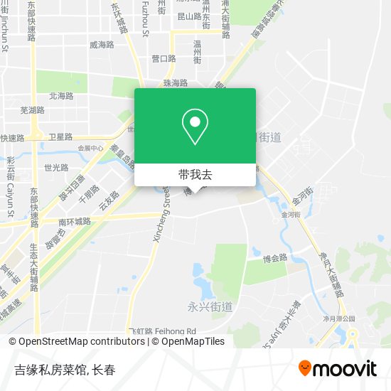 吉缘私房菜馆地图