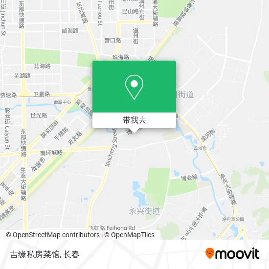 吉缘私房菜馆地图