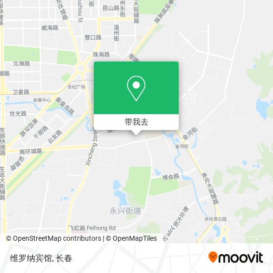 维罗纳宾馆地图