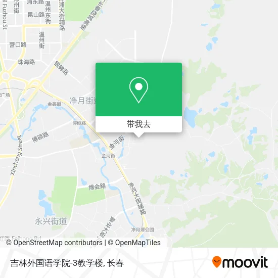 吉林外国语学院-3教学楼地图