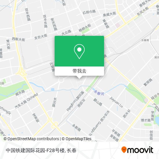 中国铁建国际花园-F28号楼地图