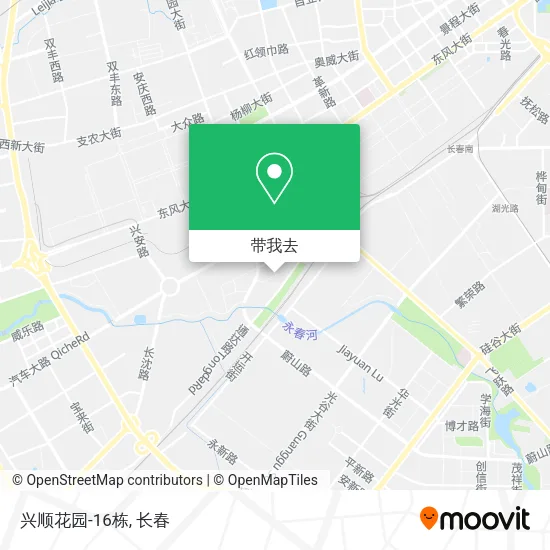 兴顺花园-16栋地图