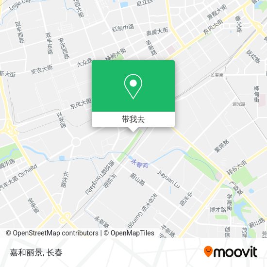 嘉和丽景地图