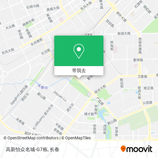 高新怡众名城-G7栋地图