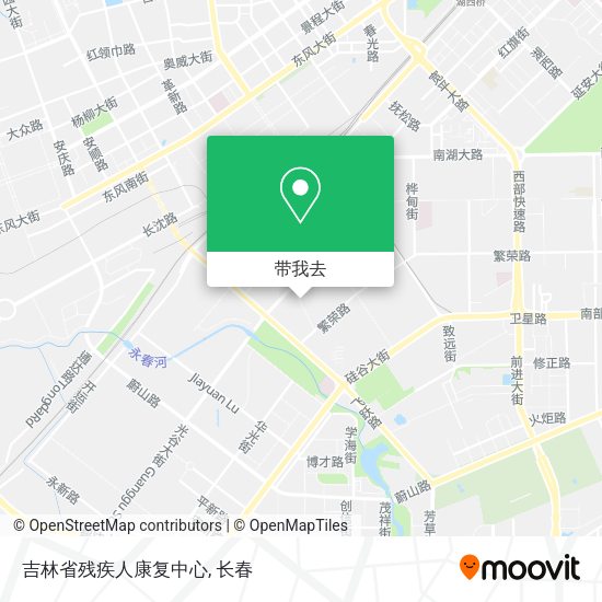 吉林省残疾人康复中心地图