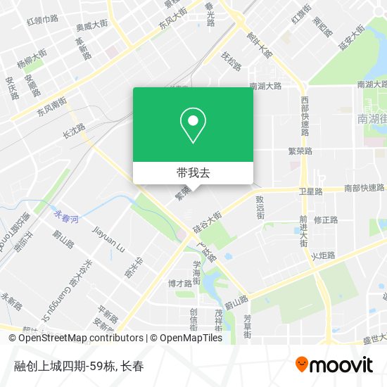 融创上城四期-59栋地图