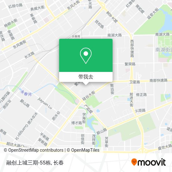 融创上城三期-55栋地图